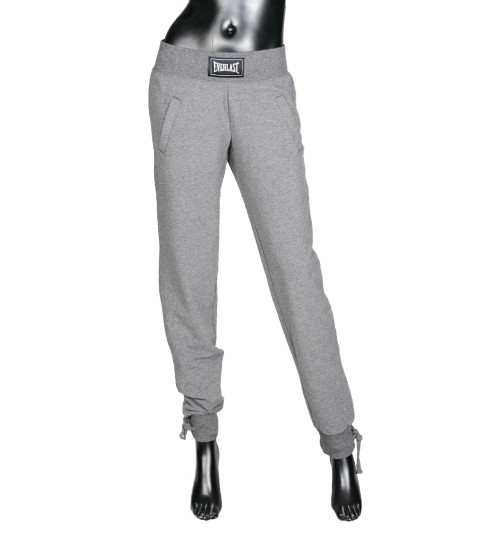 Logo Panel  Jersey Sweatpants - Grey