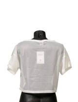 Love NY  Print  Cropped T-Shirt - White